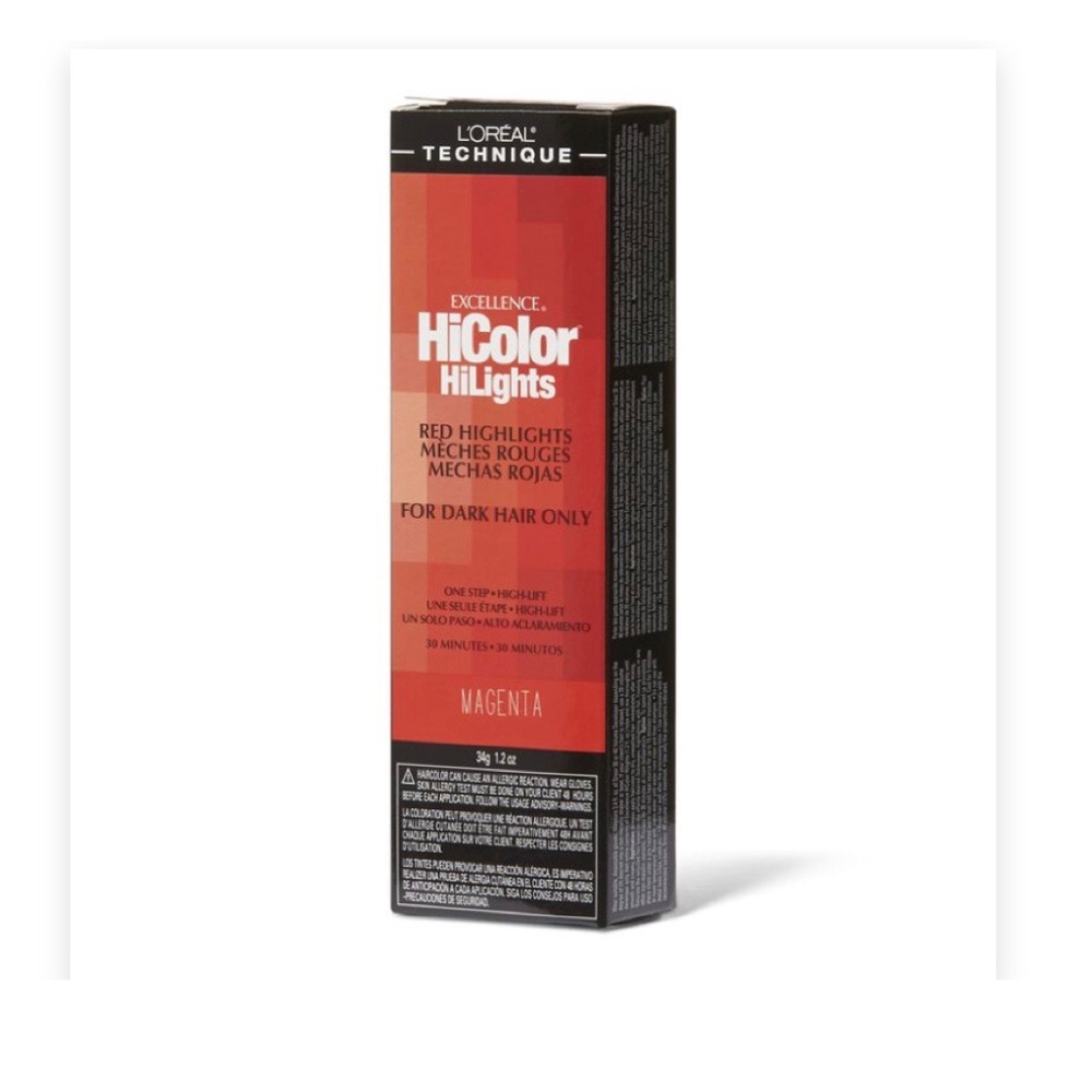 HiColor Red HiLights Magenta Permanent Creme Hair